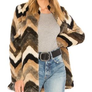 Amuse Society Waylon faux fur jacket
